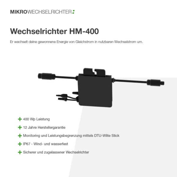 Hoymiles Mikrowechselrichter 400W (HM-400) – Bild 3