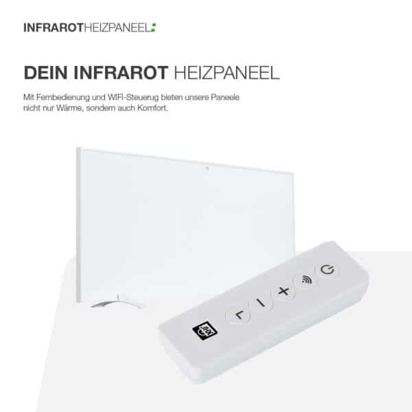 Infrarot Heizpaneel mit Wifi (1000 Watt) – Bild 6