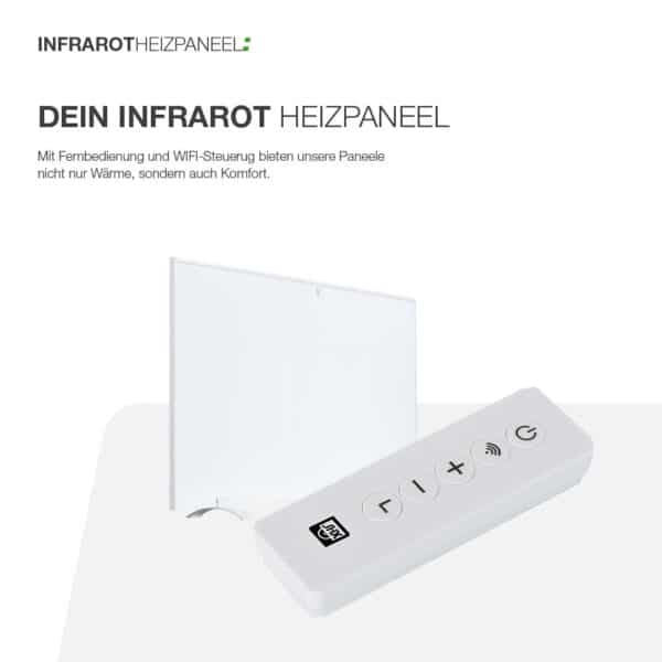 Infrarot Heizpaneel mit Wifi (350 Watt) – Bild 6