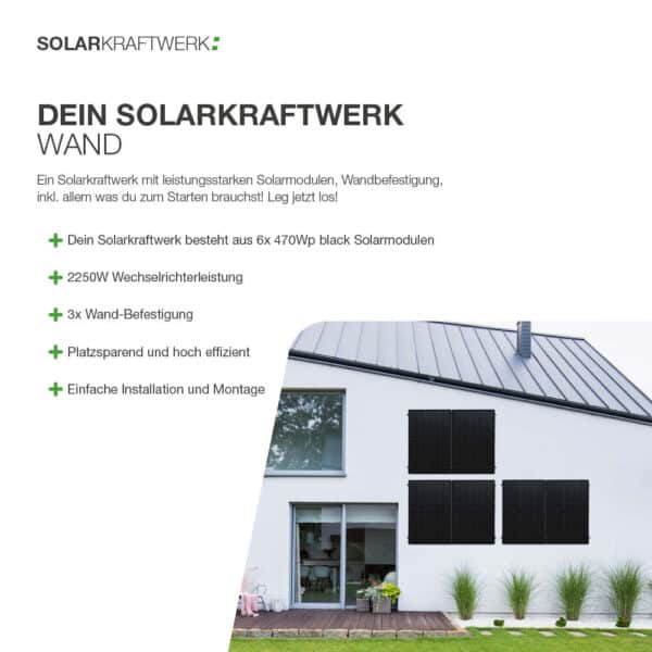 Solarkraftwerk Wand 2820/2250 3-phasig – Bild 3