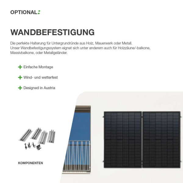 20340 Balkonkraftwerk Basic 900:800 Bifazial Mit Balkonkraftwerkspeicher V3 Generation Basis Und Erweiterung 4,48 Kwh 17