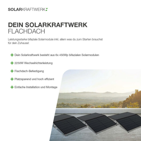 20351 Solarkraftwerk Flachdach 2700 2250 3 Phasig Bifazial 02