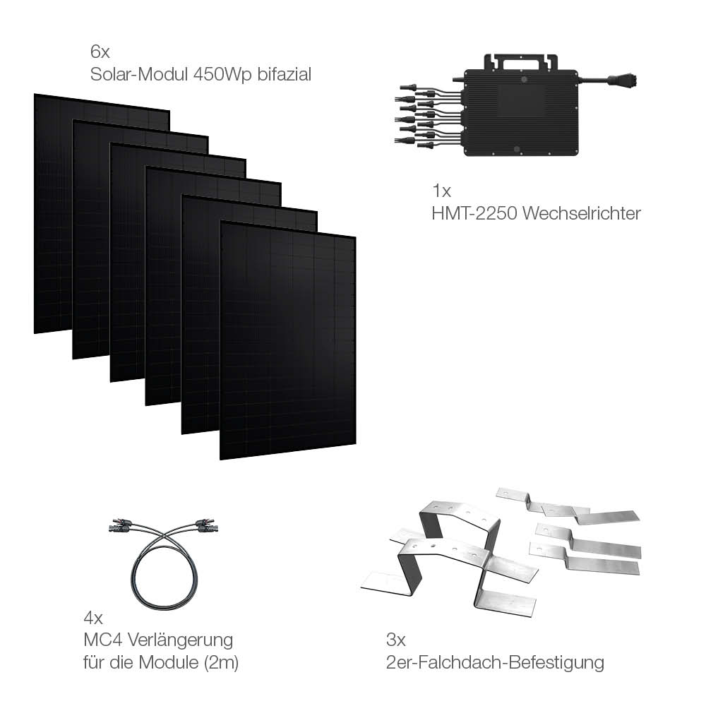 20351 Solarkraftwerk Flachdach 2700 2250 3 Phasig Bifazial 08