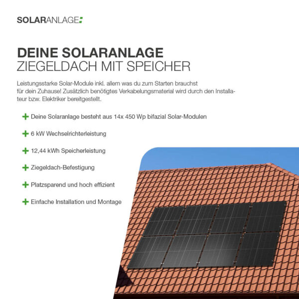 21111 Solaranlage Ziegeldach 6kwp Mit Speicher 12,44kwh 02