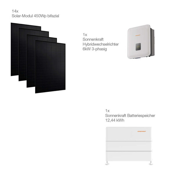 22101 Solaranlage 6kwp Mit Speicher 12,44kwh Ohne Halterung 09