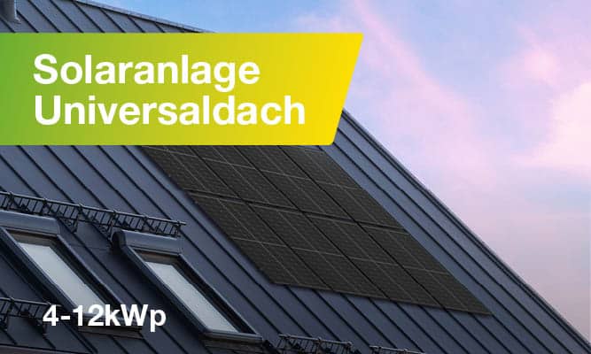 Menu-Solaranlage-Universaldach