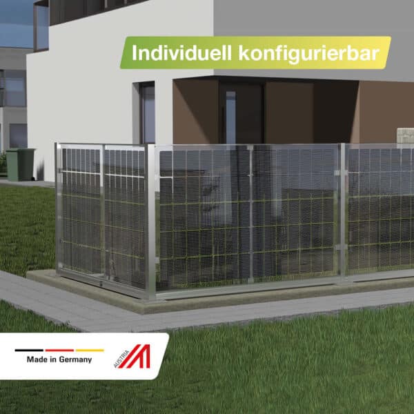 Solarzaun „premium line“ (Quermontage) – Bild 2