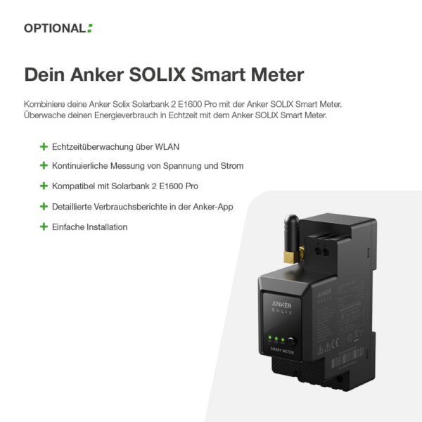 13102 Balkonkraftwerkspeicher Erweiterung 1,60kwh “anker Solix Bp1600 Expansion Battery” 06